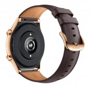 Умные часы Honor Watch GS 3 Золотистые с коричневым ремешком