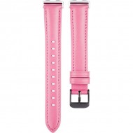 Ремешок Rumi Slim кожаный для Huawei Band 8 / 9 (нежно-розовый)