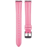 Ремешок Rumi Slim кожаный для Huawei Band 8 / 9 (нежно-розовый)
