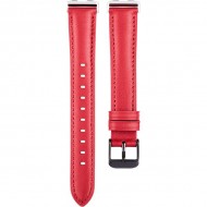 Ремешок Rumi Slim кожаный для Huawei Band 8 / 9 (красный)