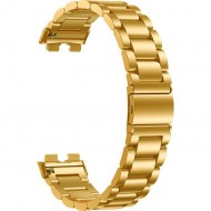 Браслет Rumi Heavy металлический для Huawei Band 8 / 9 (золотистый)