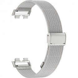 Браслет Rumi Mesh металлический для Huawei Band 8 / 9 (серебристый)