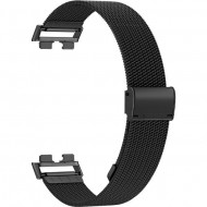 Браслет Rumi Mesh металлический для Huawei Band 8 / 9 (черный)