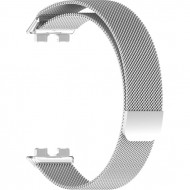 Браслет Rumi Milanese loop металлический для Huawei Band 8 / 9 (серебристый)