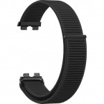 Нейлоновый ремешок Rumi Velcro для Huawei Band 8 (черный)