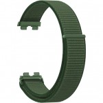 Нейлоновый ремешок Rumi Velcro для Huawei Band 8 (темно-зеленый)