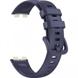 Ремешок Rumi силиконовый для Huawei Band 8 / 9 (темно-синий)