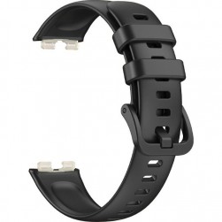 Ремешок Rumi силиконовый для Huawei Band 8 / 9 (черный)