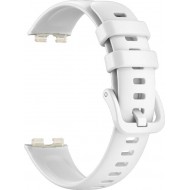 Ремешок Rumi силиконовый для Huawei Band 8 / 9 (белый)
