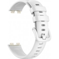 Ремешок Rumi силиконовый для Huawei Band 8 / 9 (белый)