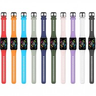 Ремешок Rumi силиконовый для Honor Band 6 / 7, Huawei Band 6 (слоновая кость)