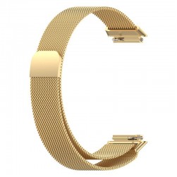 Браслет Rumi Milanese loop металлический для Huawei Band 7 (золотистый)