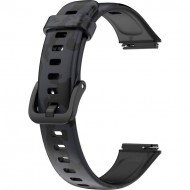 Ремешок Rumi силиконовый для Huawei Band 7 (серый камуфляж)
