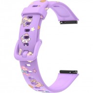 Ремешок Rumi силиконовый для Huawei Band 7 Rabbit cartoon