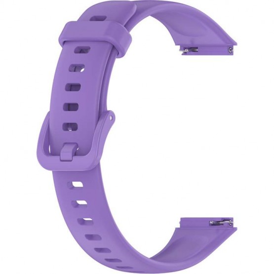 Ремешок Rumi силиконовый для Huawei Band 7 (фиолетовый)