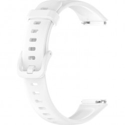 Ремешок Rumi силиконовый для Huawei Band 7 (белый)