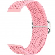Ремешок Rumi Wick нейлоновый для Huawei Band 7 (плетеный, розовый)