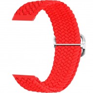 Ремешок Rumi Wick нейлоновый для Huawei Band 7 (плетеный, красный)