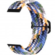 Ремешок Rumi Wick нейлоновый для Huawei Band 7 (плетеный, темный микс)