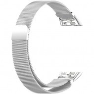 Браслет Rumi Milanese loop металлический для Honor Band 6 / 7, Huawei Band 6 (серебристый)