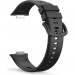 Силиконовый ремешок Rumi для Huawei Watch Fit 2 (черный)