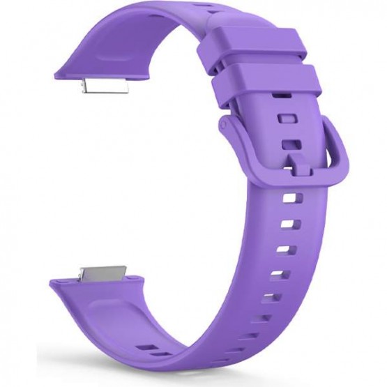 Силиконовый ремешок Rumi для Huawei Watch Fit 2 (фиолетовый)
