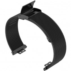 Браслет Rumi Mesh металлический для Huawei Watch FIT / Elegant (черный)