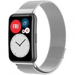 Браслет Rumi Milanese loop металлический для Huawei Watch Fit / Elegant (серебристый)