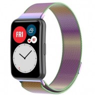 Браслет Rumi Milanese loop металлический для Huawei Watch Fit / Elegant (хамелеон)
