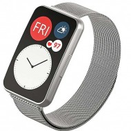 Браслет Rumi Milanese loop металлический для Huawei Watch Fit / Elegant (серебристый)