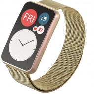 Браслет Rumi Milanese loop металлический для Huawei Watch Fit / Elegant (золотистый)