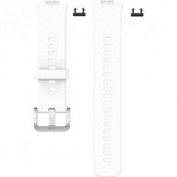 Силиконовый ремешок Rumi для Huawei Watch Fit / Elegant (белый)