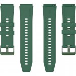 Силиконовый ремешок Rumi WATCH GT 22L для часов 22 мм (лесной зеленый)