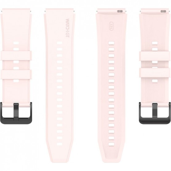 Силиконовый ремешок Rumi WATCH GT 22L для часов 22 мм (светло-розовый)