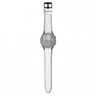 Ремешок Rumi Comfort гибридный для Samsung Galaxy Watch4 / 5 / 6 / 7 (20 мм, белый)