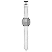 Гибридный ремешок Rumi Comfort для Samsung Galaxy Watch4 / 5 / 6 (20 мм, белый)