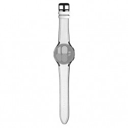 Ремешок Rumi Comfort гибридный для Samsung Galaxy Watch4 / 5 / 6 / 7 (20 мм, белый)