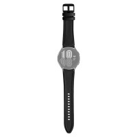 Гибридный ремешок Rumi Comfort для Samsung Galaxy Watch4 / 5 / 6 (20 мм, черный)