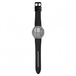 Ремешок Rumi Comfort гибридный для Samsung Galaxy Watch4 / 5 / 6 / 7 (20 мм, черный)