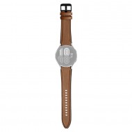 Ремешок Rumi Comfort гибридный для Samsung Galaxy Watch4 / 5 / 6 / 7 (20 мм, коричневый)