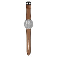 Гибридный ремешок Rumi Comfort для Samsung Galaxy Watch4 / 5 / 6 (20 мм, коричневый)