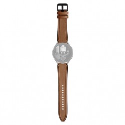 Ремешок Rumi Comfort гибридный для Samsung Galaxy Watch4 / 5 / 6 / 7 (20 мм, коричневый)