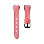 Гибридный ремешок Rumi Comfort для Samsung Galaxy Watch4 / 5 / 6 (20 мм, розовый)