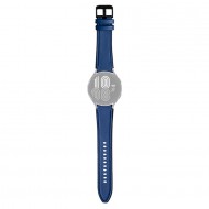 Ремешок Rumi Comfort гибридный для Samsung Galaxy Watch4 / 5 / 6 / 7 (20 мм, синий)