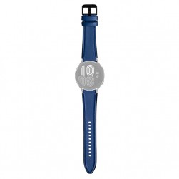Ремешок Rumi Comfort гибридный для Samsung Galaxy Watch4 / 5 / 6 / 7 (20 мм, синий)