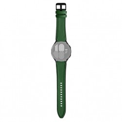 Ремешок Rumi Comfort гибридный для Samsung Galaxy Watch4 / 5 / 6 / 7 (20 мм, зеленый)