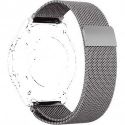 Браслет Rumi Milanese loop металлический для часов 20 мм (графитовый)