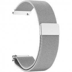 Браслет Rumi Milanese loop металлический для часов 22 мм (серебристый)
