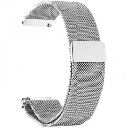 Браслет Rumi Milanese loop металлический для часов 20 мм (серебристый)