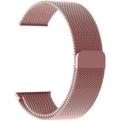 Браслет Rumi Milanese loop металлический для часов 20 мм (розовый)